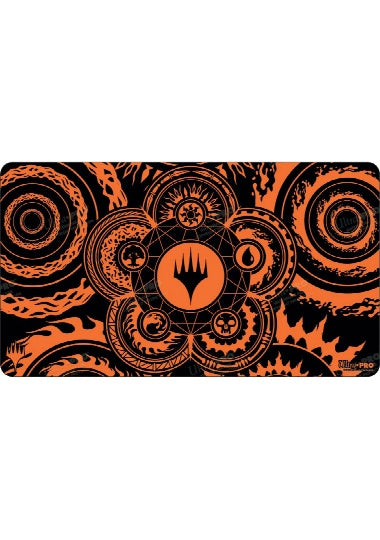 【サプライ】 ウルトラプロ プレインズウォーカーシンボル プレイマット マナ7 / Ultra PRO Planeswalker Symbol Playmat Mana 7 ※発送方法は「ゆうパック」を選択してください。