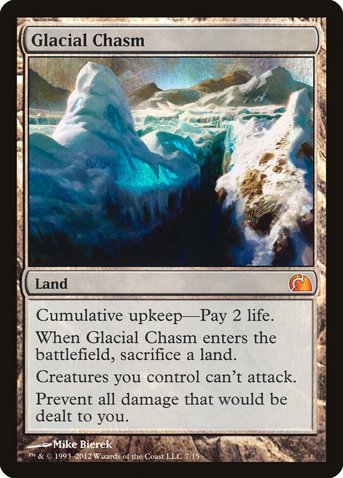 (英)【Foil】Glacial Chasm 【FTVREALMS】 No.007