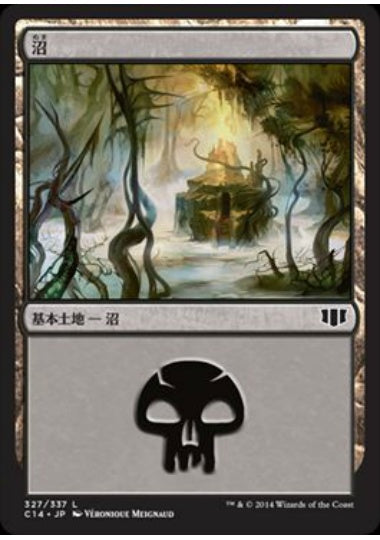 (日)沼 / Swamp【C14】 No.327