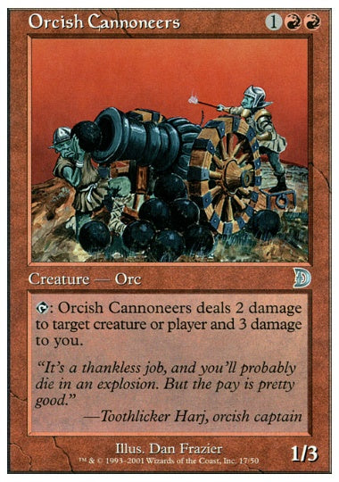 (英)Orcish Cannoneers【DM】 No.017