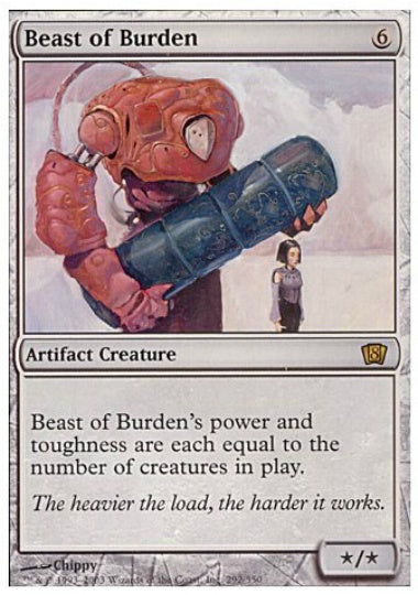 (英)【Foil】役畜 / Beast of Burden【8ED】 No.292