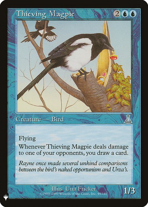 (英)泥棒カササギ / Thieving Magpie【MB1】 No.0518
