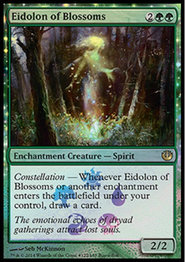 (英)【Foil】開花の幻霊 / Eidolon of Blossoms【PRM】Box購入プロモ No.020
