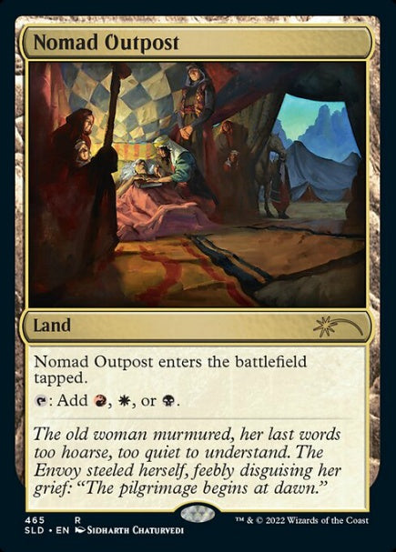 (英)【Foil】遊牧民の前哨地 / Nomad Outpost【SLD】Artist Series: Sidharth Chaturvedi No.465