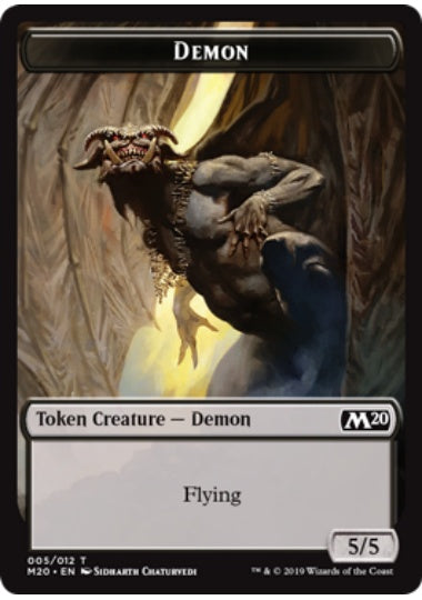 (英)デーモントークン / Demon Token【M20-TOKEN】 No.005