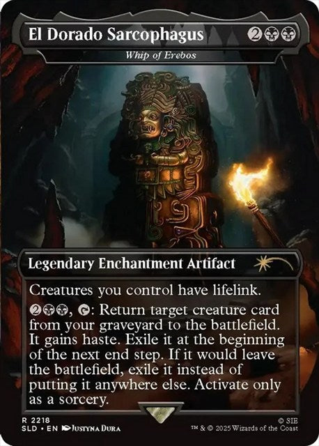 (英)El Dorado Sarcophagus[エレボスの鞭 / Whip of Erebos]【SLD】 Secret Lair x Uncharted No.2218