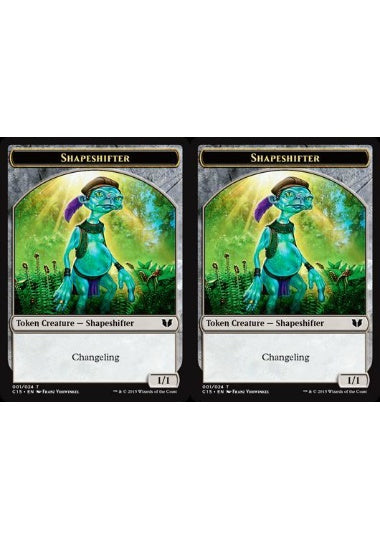 (英)多相の戦士トークン / Shapeshifter Token No.001 - 多相の戦士トークン / Shapeshifter Token【C15-TOKEN】 No.001