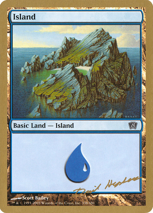 (英)島 / Island【WC03】 World Championship Decks 2003 David Humpherys 金枠 No.114