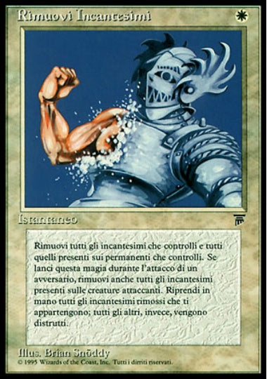 (イタリア語)Rimuovi Incantesimi / Remove Enchantments【LEG】 No.033