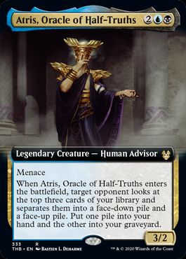 (英)半真実の神託者、アトリス / Atris, Oracle of Half-Truths ★拡張枠★ 【THB】 No.333