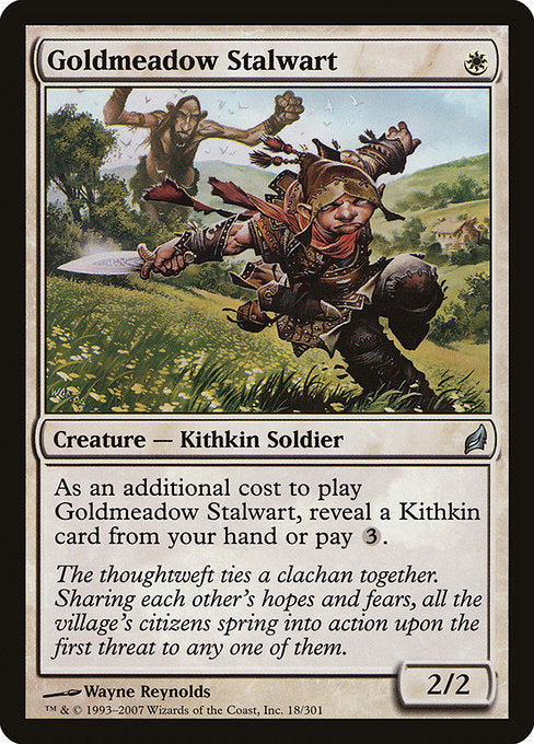 (英)ゴールドメドウの重鎮 / Goldmeadow Stalwart【LRW】 No.018