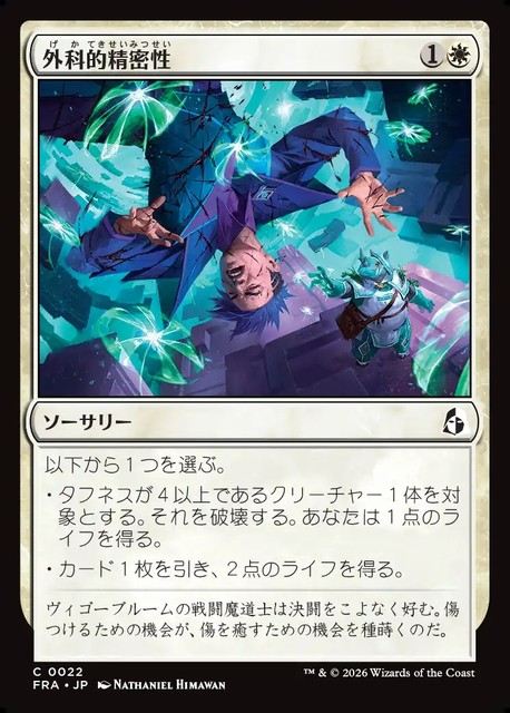 【予約商品】(日)外科的精密性 / Surgical Precision【FRA】 No.022