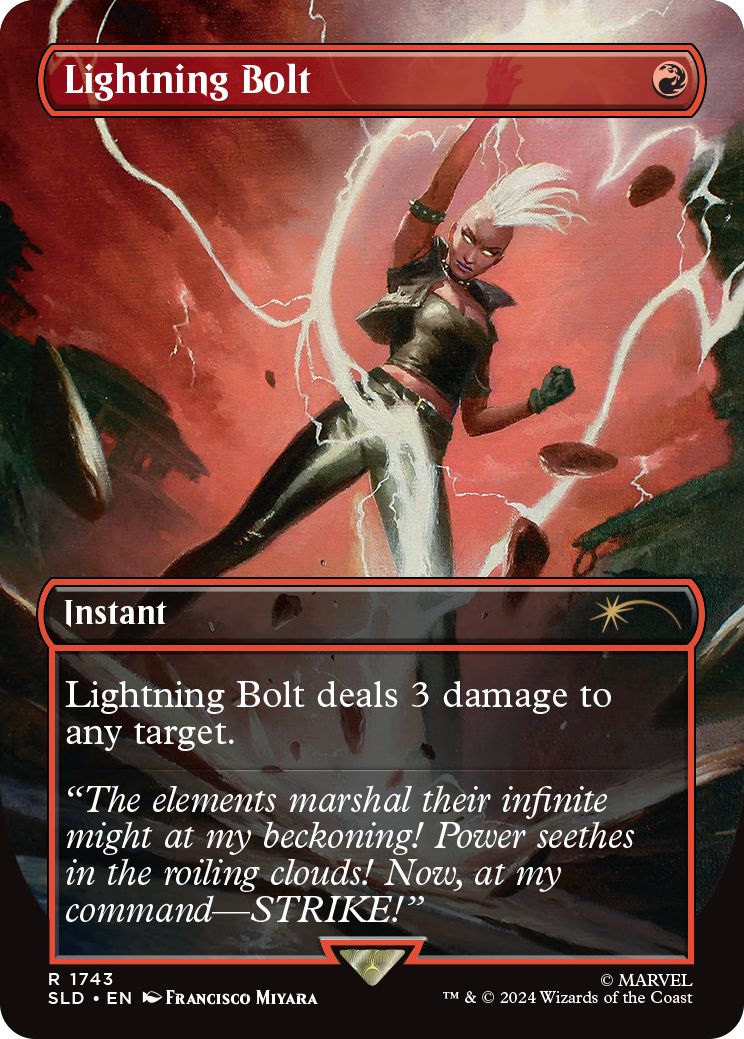 (英)稲妻 / Lightning Bolt【SLD】 Secret Lair x Marvel's Storm No.1743