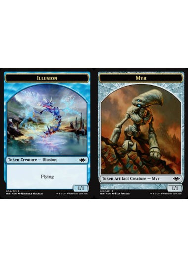 (英)イリュージョントークン / Illusion Token No.005 - マイアトークン / Myr Token【MH1-TOKEN】 No.019