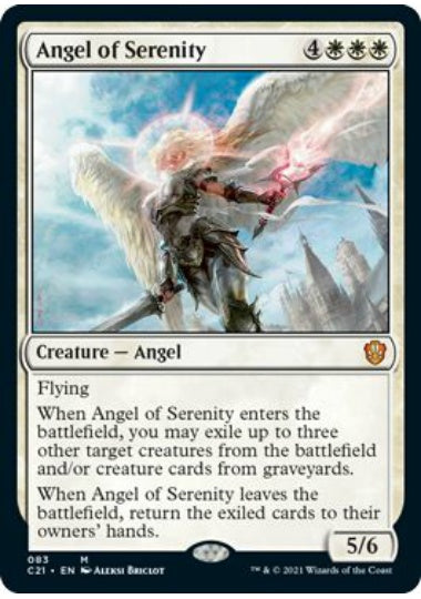 (英)静穏の天使 / Angel of Serenity【C21】 No.083