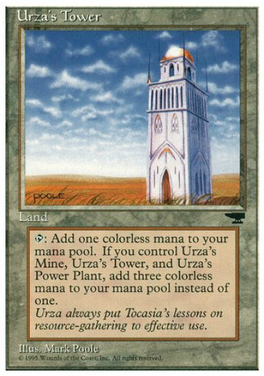 (英)ウルザの塔 / Urza's Tower【CHR】 (平地) No.124