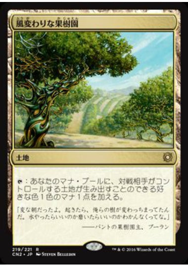 (日)風変わりな果樹園 / Exotic Orchard【CN2】 No.219