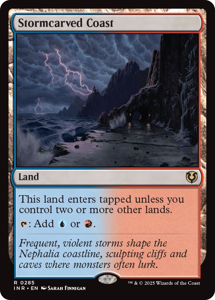(英)【Foil】嵐削りの海岸 / Stormcarved Coast【INR】 No.285