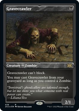 (英)【エッチングFoil】墓所這い / Gravecrawler【2X2】 No.438