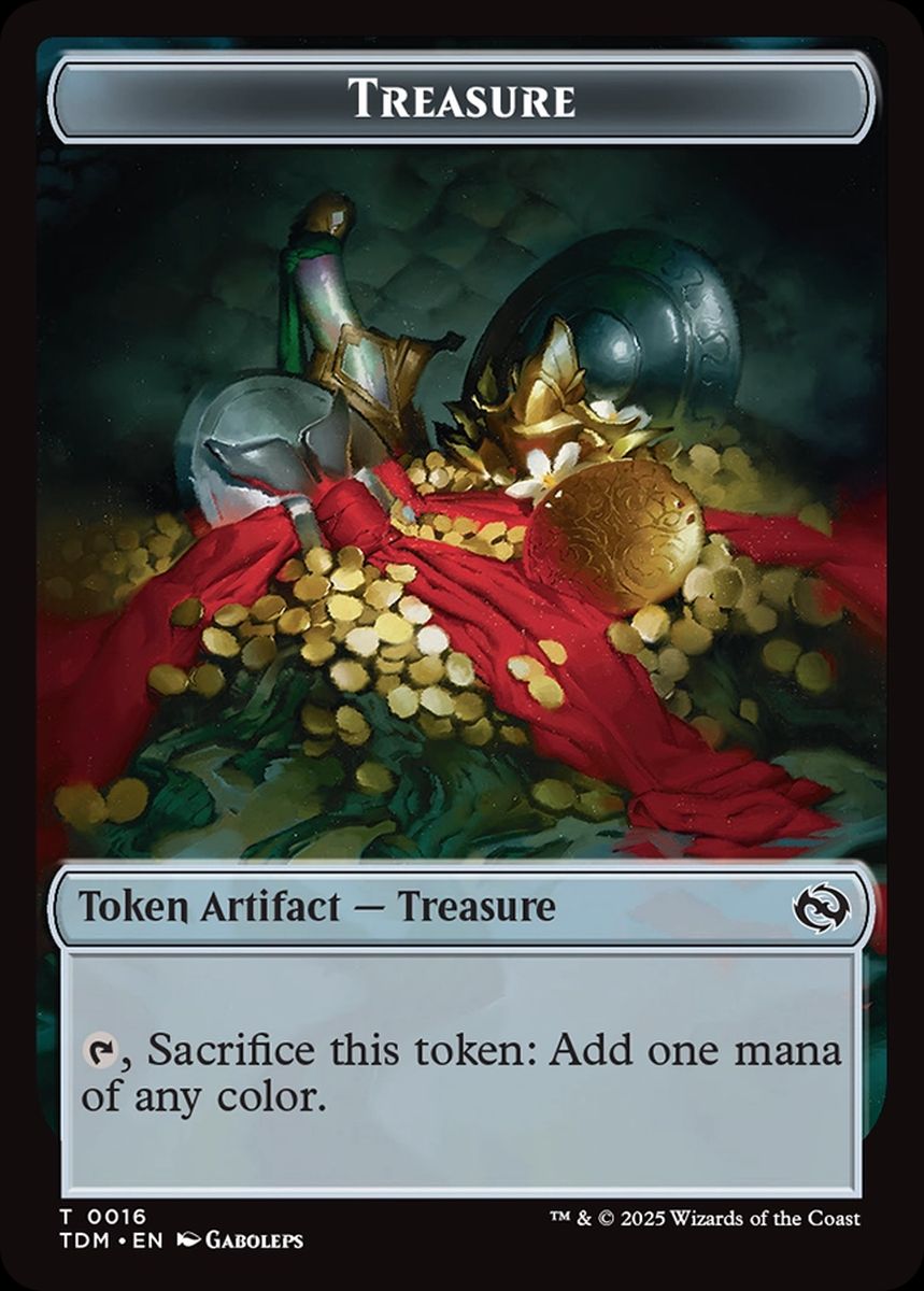 (英)宝物トークン / Treasure Token【TDM-TOKEN】 No.016