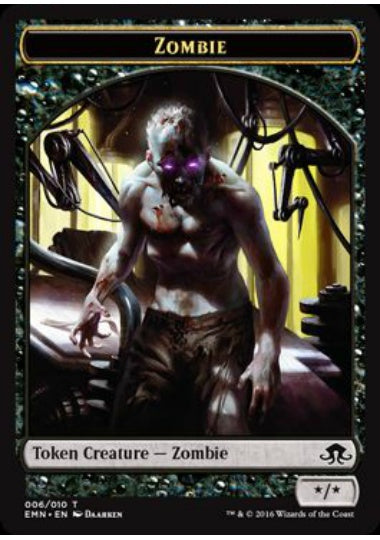 (英)ゾンビトークン / Zombie Token【EMN-TOKEN】 No.006
