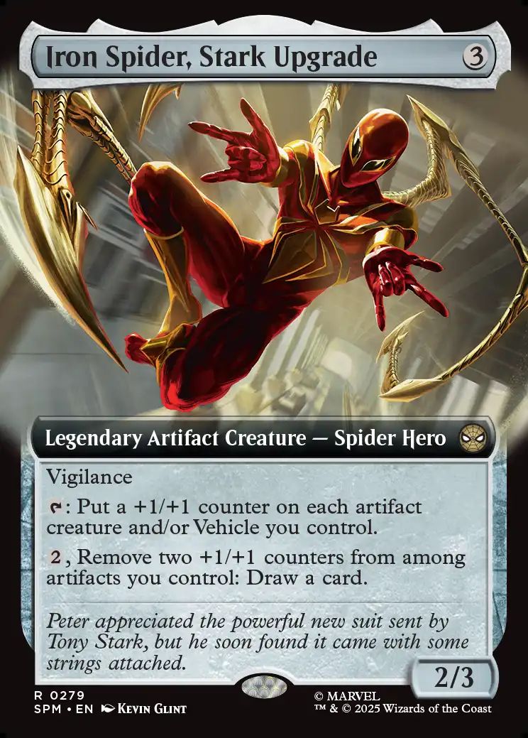 (英)スタークによる改良、アイアン・スパイダー / Iron Spider, Stark Upgrade ★拡張枠★ 【SPM】 No.279