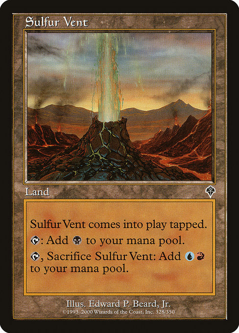 (英)硫黄孔 / Sulfur Vent【INV】 No.328