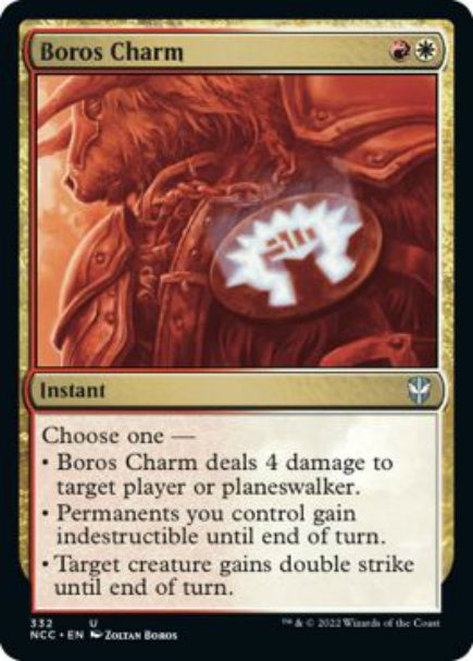 (英)ボロスの魔除け / Boros Charm【NCC】 No.332