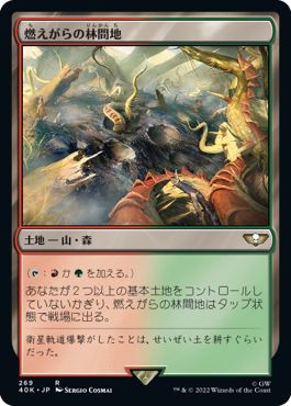 (日)燃えがらの林間地 / Cinder Glade【40K】 No.269