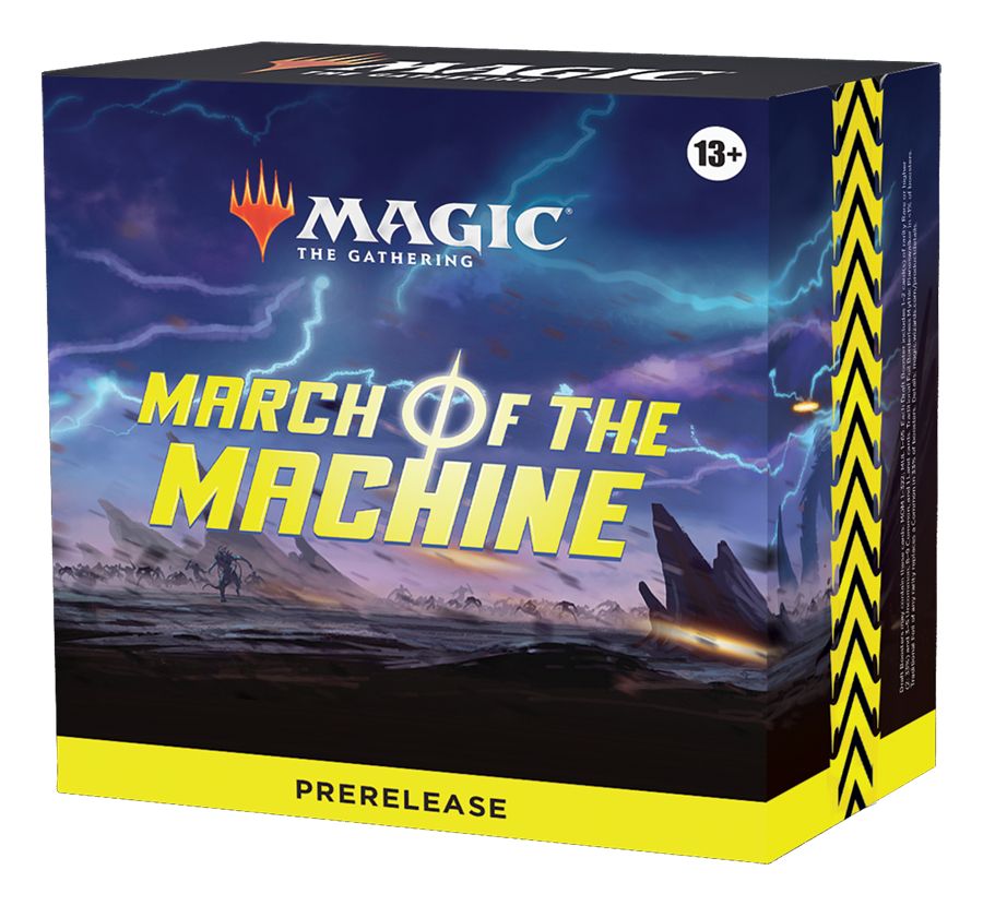 (英)機械兵団の進軍 プレリリース・パック / March of the Machine Prerelease Pack【BOX】 ※発送方法は「ゆうパック」を選択してください。