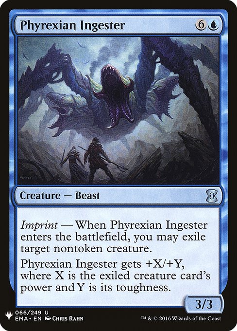 (英)ファイレクシアの摂取者 / Phyrexian Ingester【MB1】 No.0455