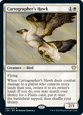 (英)地図作りの鷹 / Cartographer's Hawk【C20】 No.024