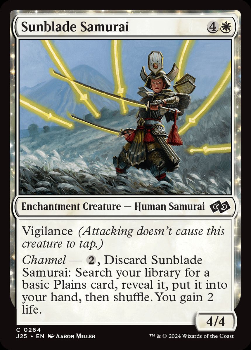 (英)陽刃の侍 / Sunblade Samurai【J25】 No.264