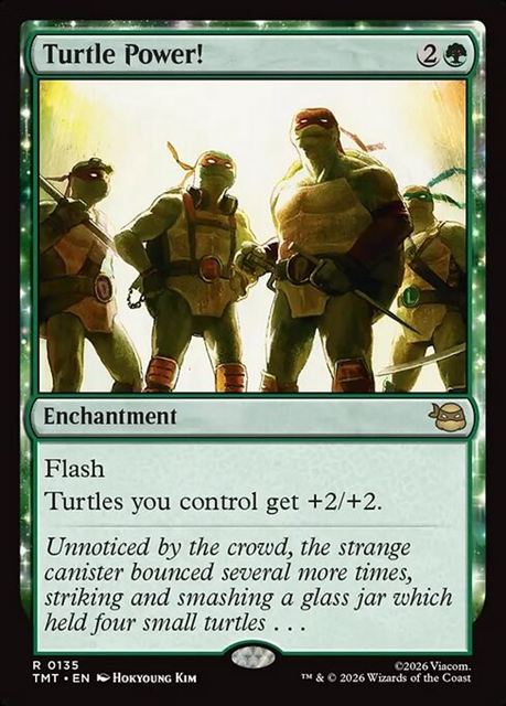 (英)タートル・パワー！ / Turtle Power!【TMT】 No.135