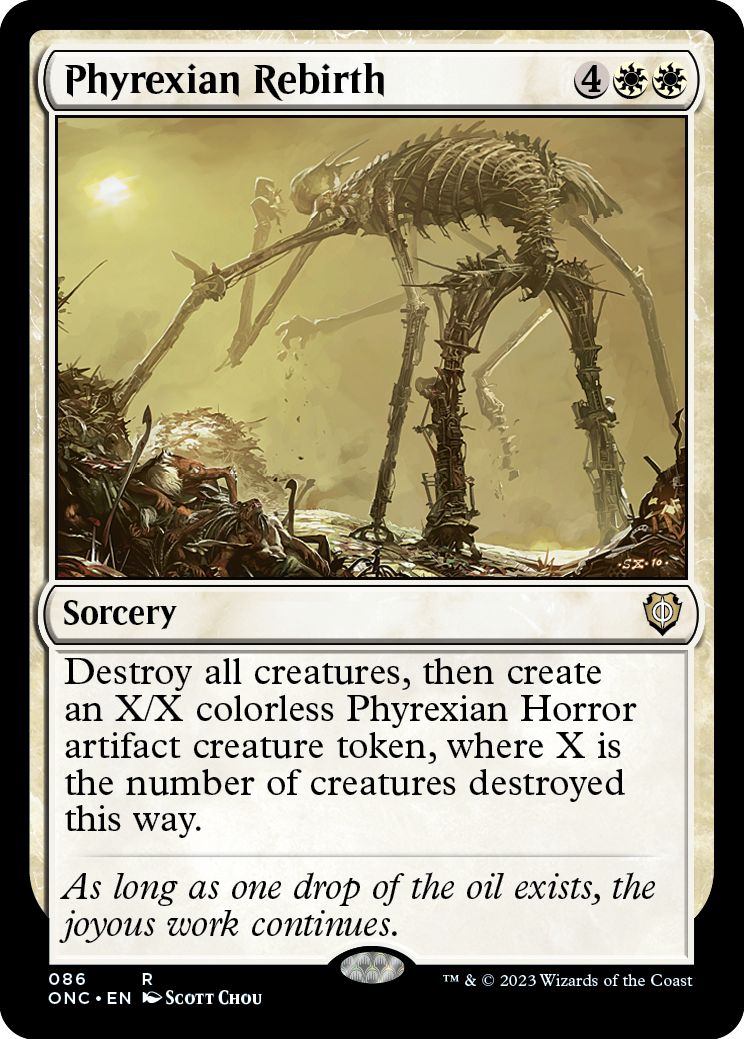 (英)ファイレクシアの再誕 / Phyrexian Rebirth【ONC】 No.086