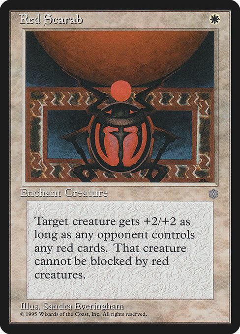 (英)Red Scarab【ICE】 No.049