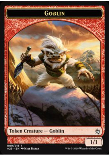 (英)ゴブリントークン / Goblin Token【A25-TOKEN】 No.009