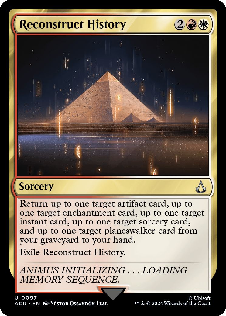 (英)【Foil】歴史の再構築 / Reconstruct History【ACR】 No.097