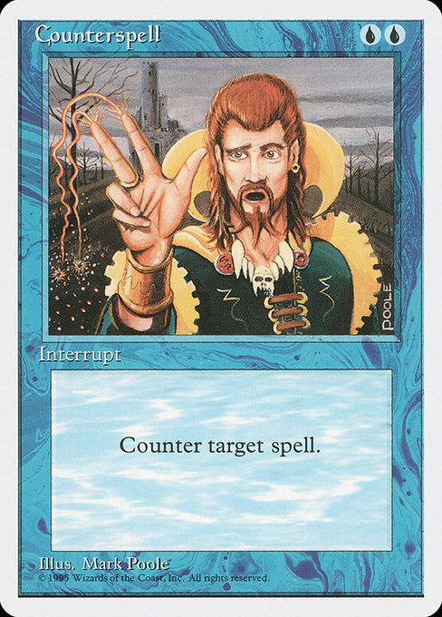 (英)対抗呪文 / Counterspell【4ED】 No.065