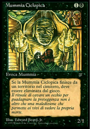 (イタリア語)Mummia Ciclopica / Cyclopean Mummy【LEG】 No.093