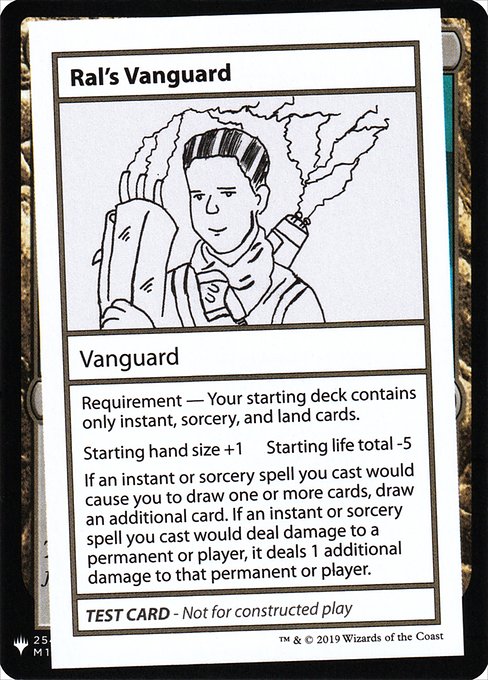 (英)Ral's Vanguard【MB1-TEST】 No.001