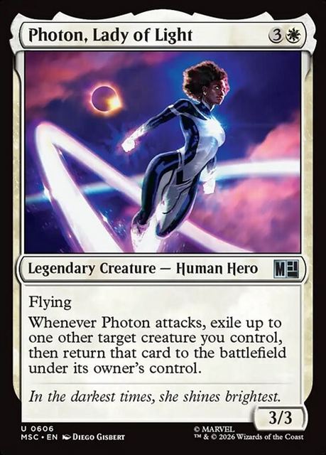 (英)光の女傑、フォトン / Photon, Lady of Light【MSC】 No.606