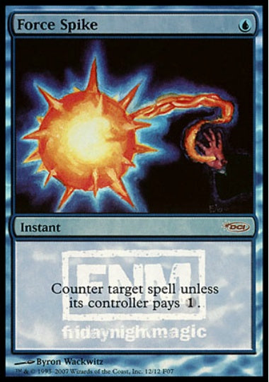 (英)【Foil】魔力の乱れ / Force Spike【PRM】FNMプロモ No.008