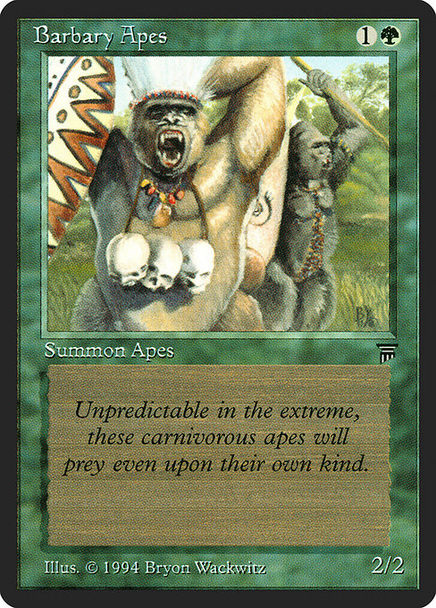 (英)Barbary Apes【LEG】 No.176