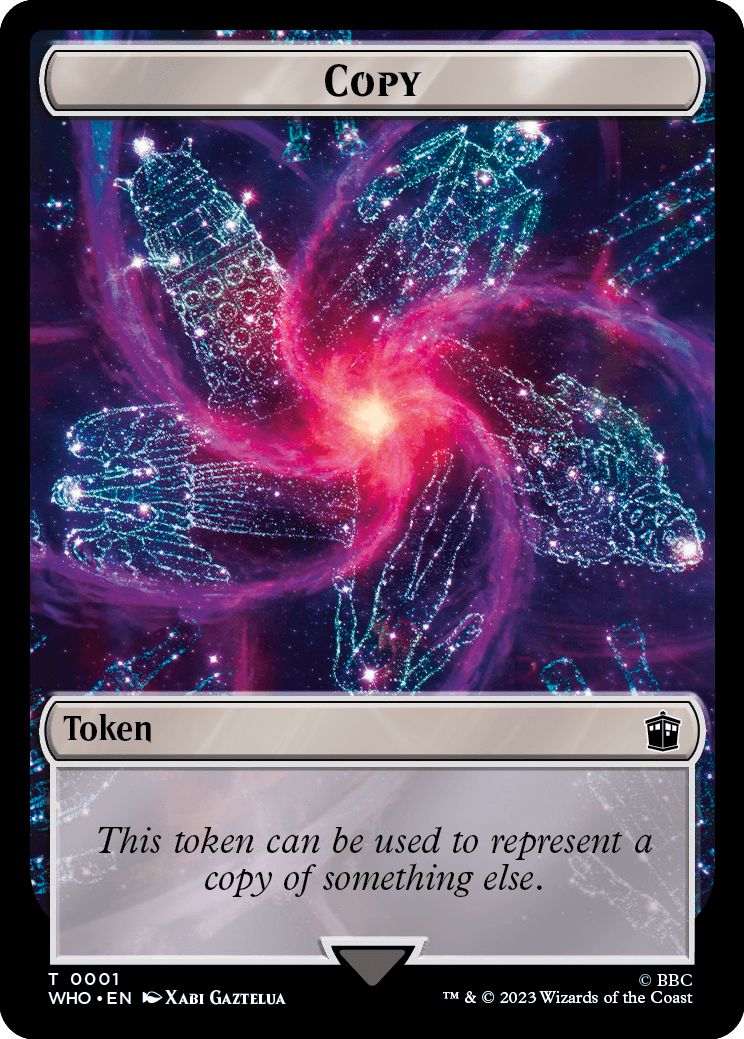 (英)コピートークン / Copy Token No.0001 - オペレーション・ダブル、オスグッドトークン / Osgood, Operation Double Token【WHO-TOKEN】 No.0032