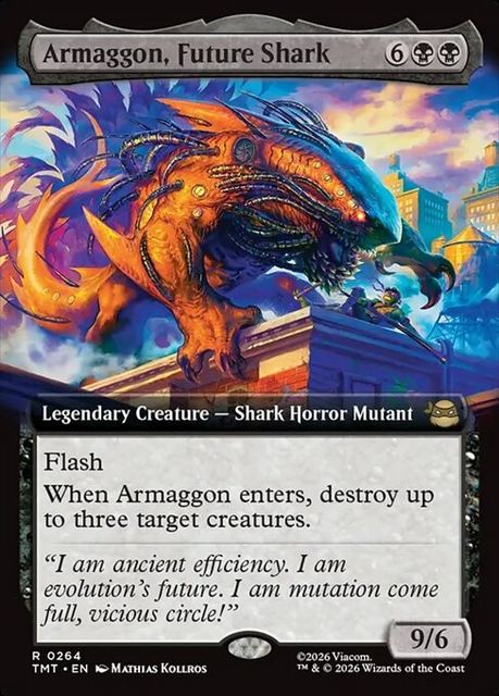 (英)未来のサメ、アルマゴン / Armaggon, Future Shark ★拡張枠★ 【TMT】 No.264