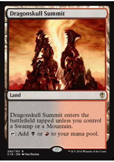 (英)竜髑髏の山頂 / Dragonskull Summit【C16】 No.292