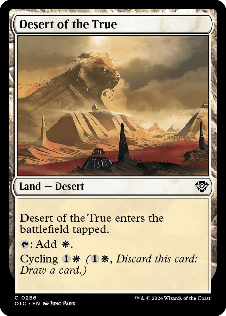 (英)信義の砂漠 / Desert of the True【OTC】 No.286