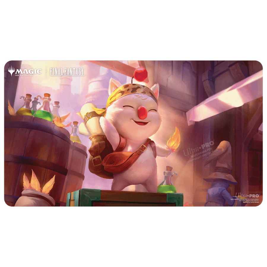 【サプライ】 ウルトラプロ モーグリの商人、スティルツキン プレイマット / Ultra PRO Stiltzkin, Moogle Merchant Playmat(38744) ※発送方法は「ゆうパック」を選択してください。