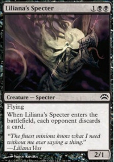 (英)リリアナの死霊 / Liliana's Specter【PLANE2012】 No.034
